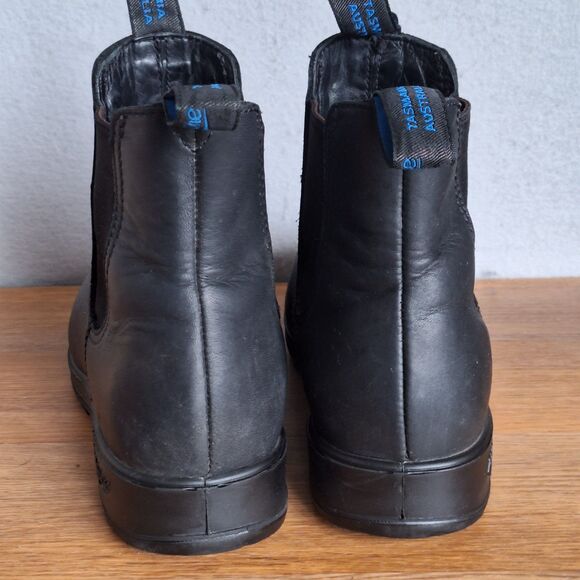 Blundstone Thermal All Terrain Chelsea Boots Black Leather Thinsulate AU 6 US 9 - Picture 3 of 13